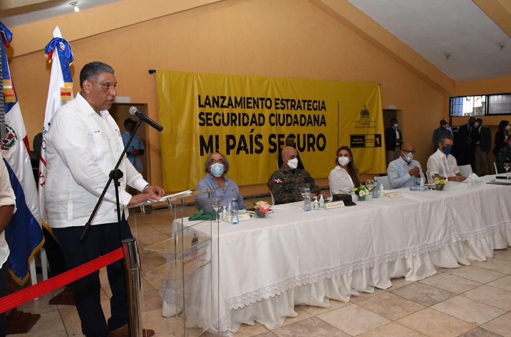 El Gobierno lanza Estrategia de Seguridad Ciudadana “Mi País Seguro”