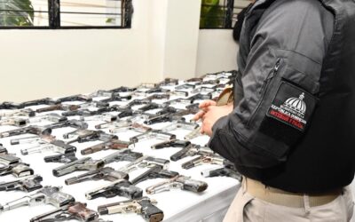 Interior y Policía y Ministerio Público sacan de las calles 503 armas de fuego en &nbsp;Santiago