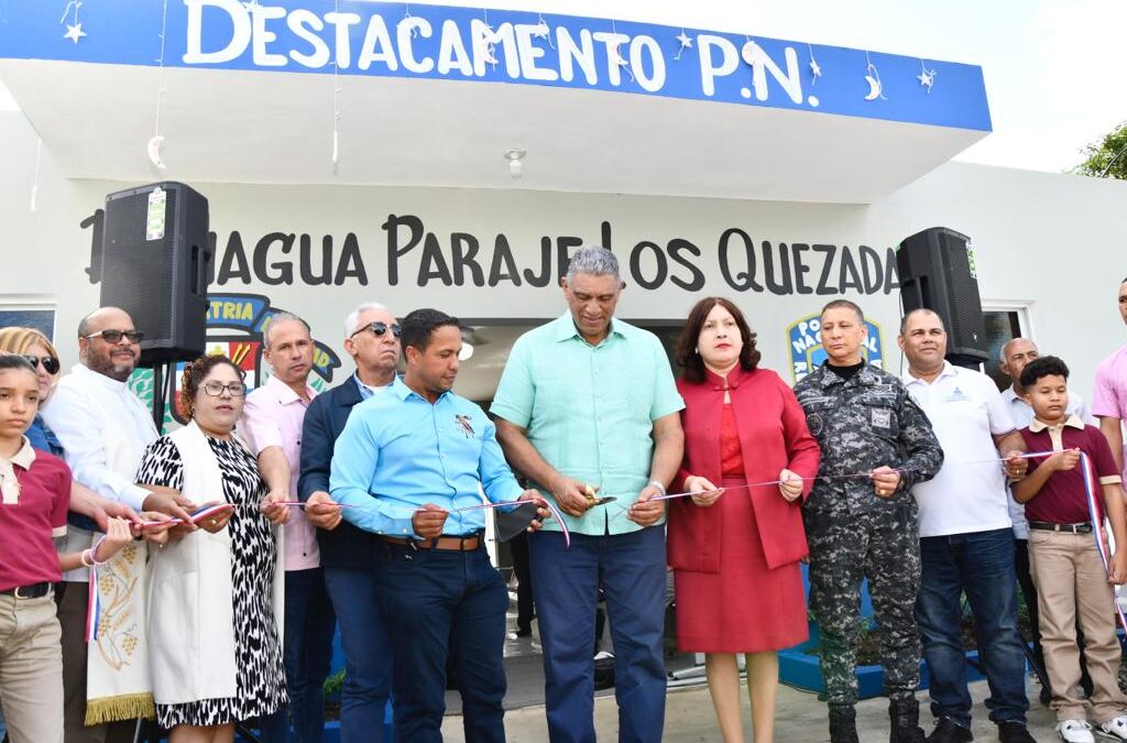 Interior y Policía abre destacamento en Los Quezada, La Vega