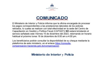    COMUNICADO  
