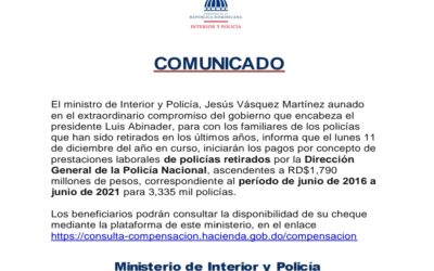 COMUNICADO