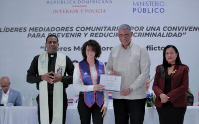 Red Líderes  Mediadores celebra Primer Encuentro Nacional y gradúa  408 voluntarios contra violencia