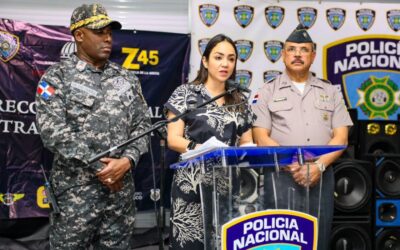 Operativo “Garantía de Paz” logra contundentes resultados en combate contra la contaminación sónica en el Distrito Nacional