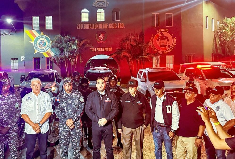 COBA realiza Operación Garantía de Paz en las provincias Espaillat y Hermanas Mirabal